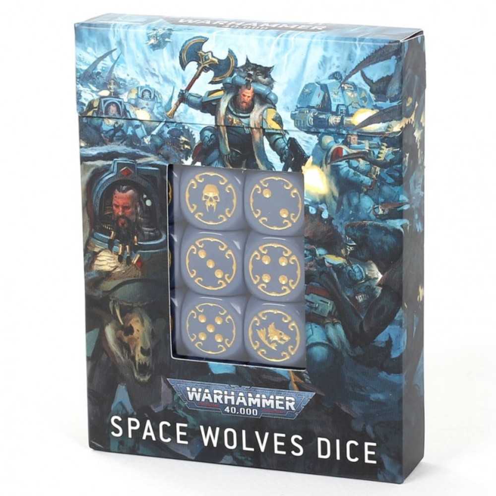 53 27 40 K: Dice: Space Wolves Dice Set