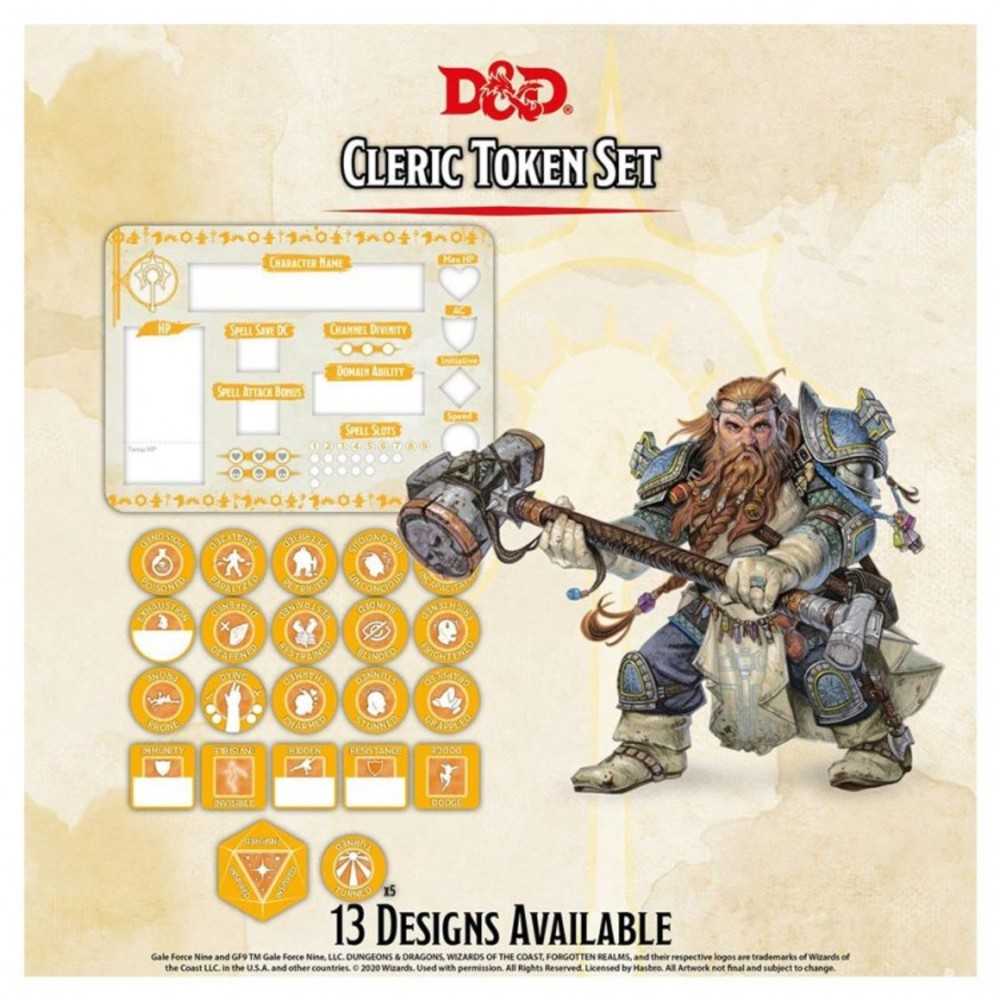 Dungeons & Dragons : Character Tokens: Cleric