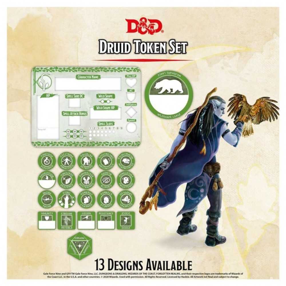 Dungeons & Dragons : Character Tokens: Druid