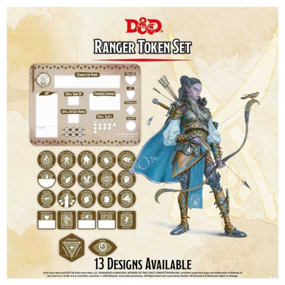 Dungeons & Dragons : Character Tokens: Ranger