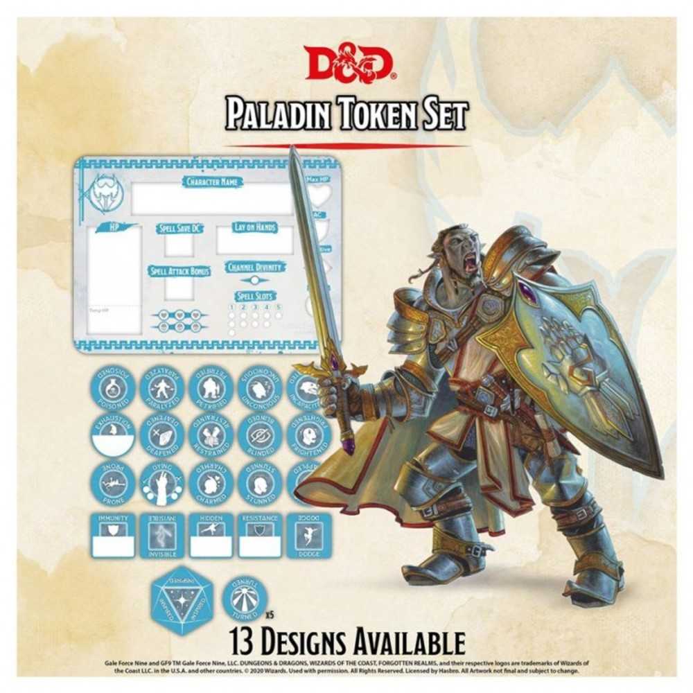 Dungeons & Dragons : Character Tokens: Paladin