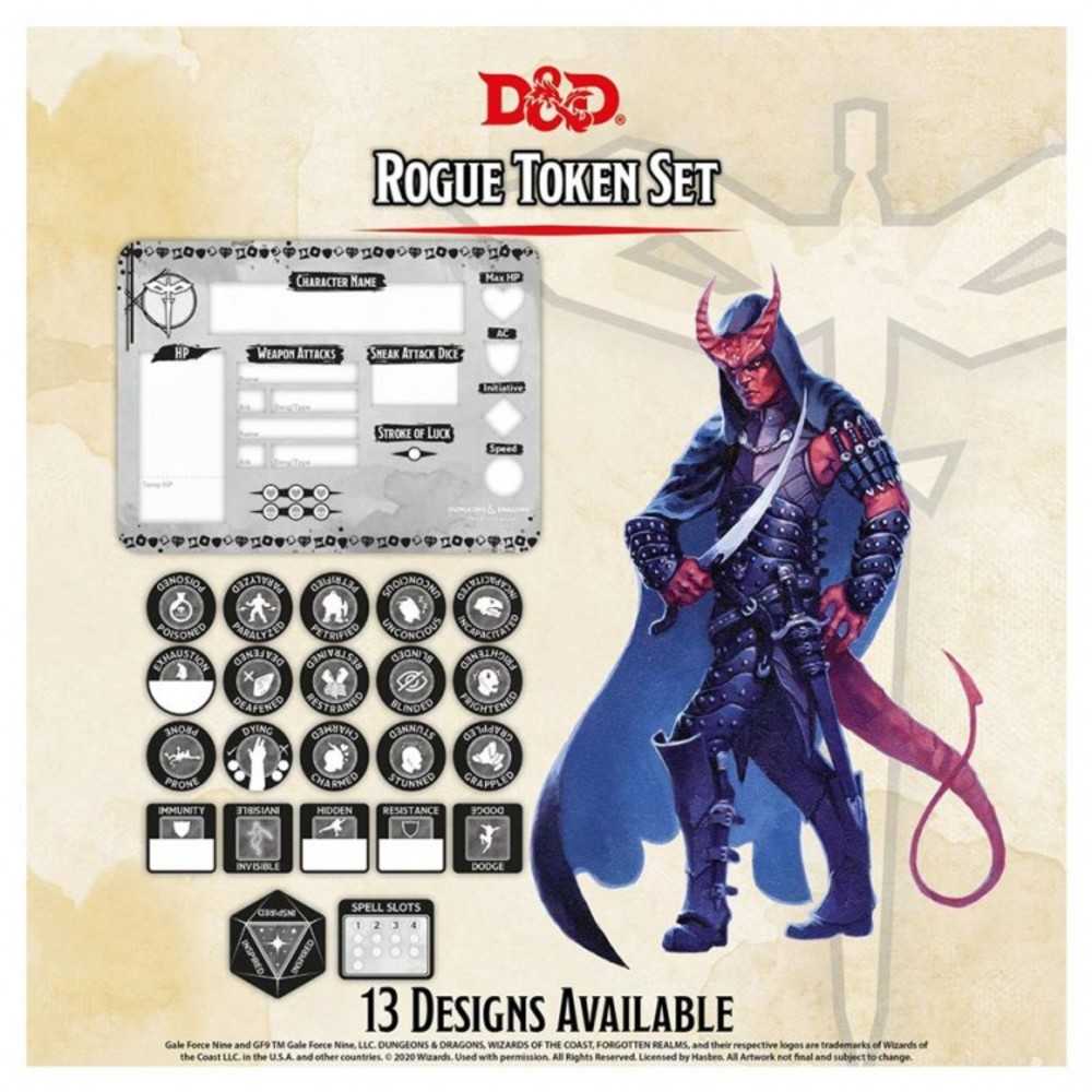 Dungeons & Dragons : Character Tokens: Rogue