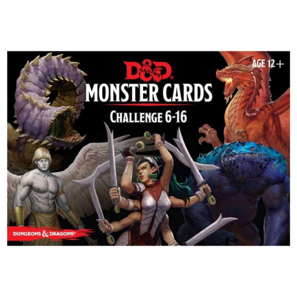 Dungeons & Dragons  Monster Cards: Challenge 6 16