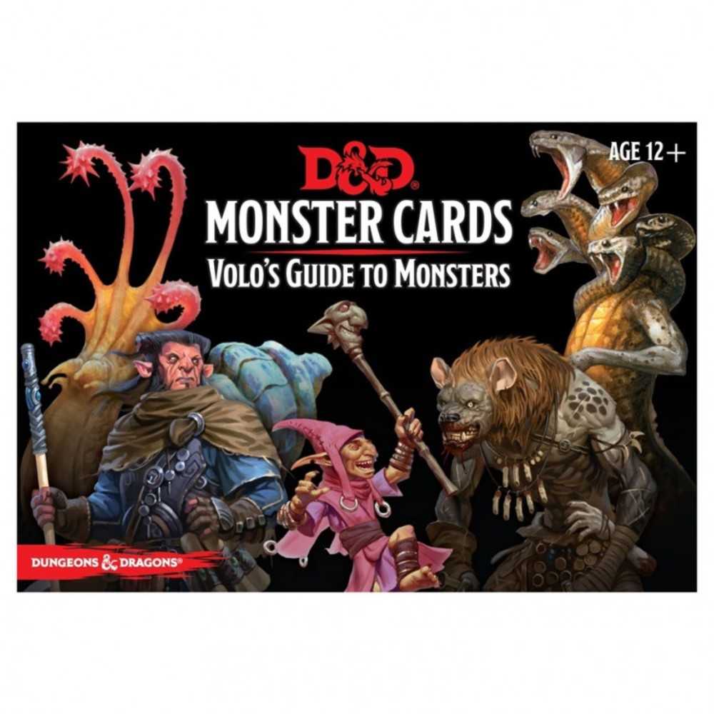 Dungeons & Dragons  Monster Cards: Volo's Guide Deck