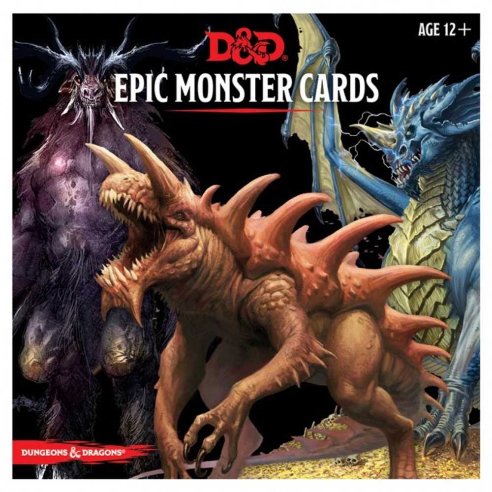 Dungeons & Dragons  Monster Cards: Epic Monsters