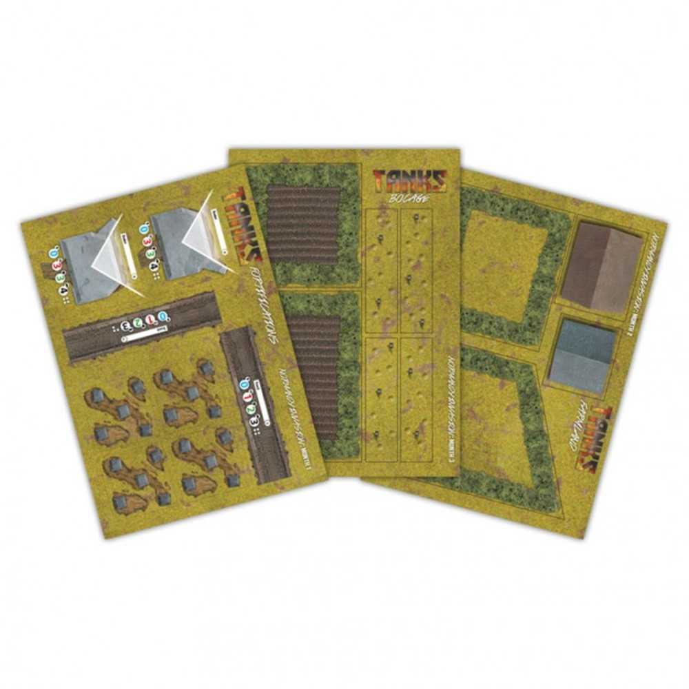Tanks: Villers Bocage Game Mat 36" X 36"