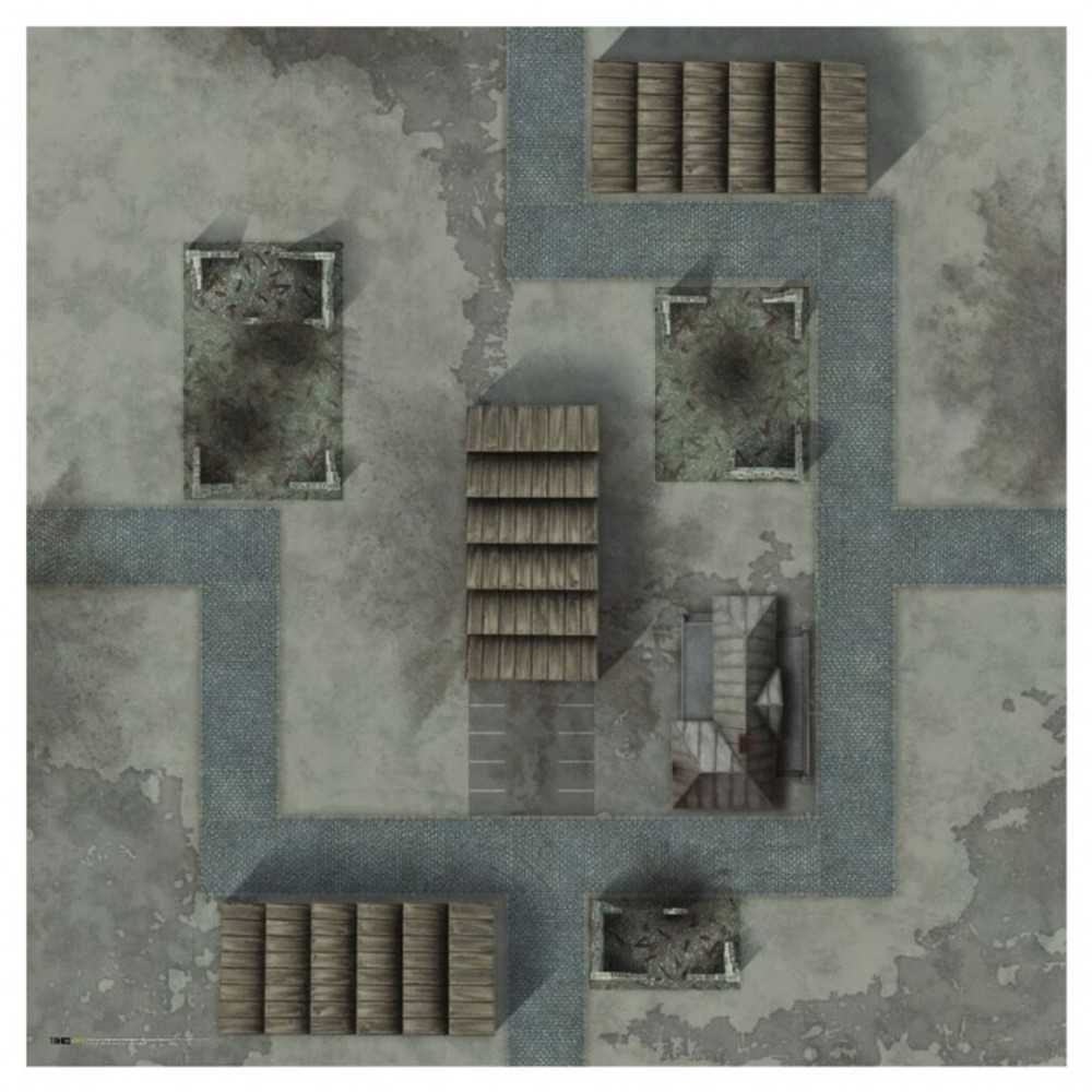 Tanks: Minsk Game Mat 36" X 36"