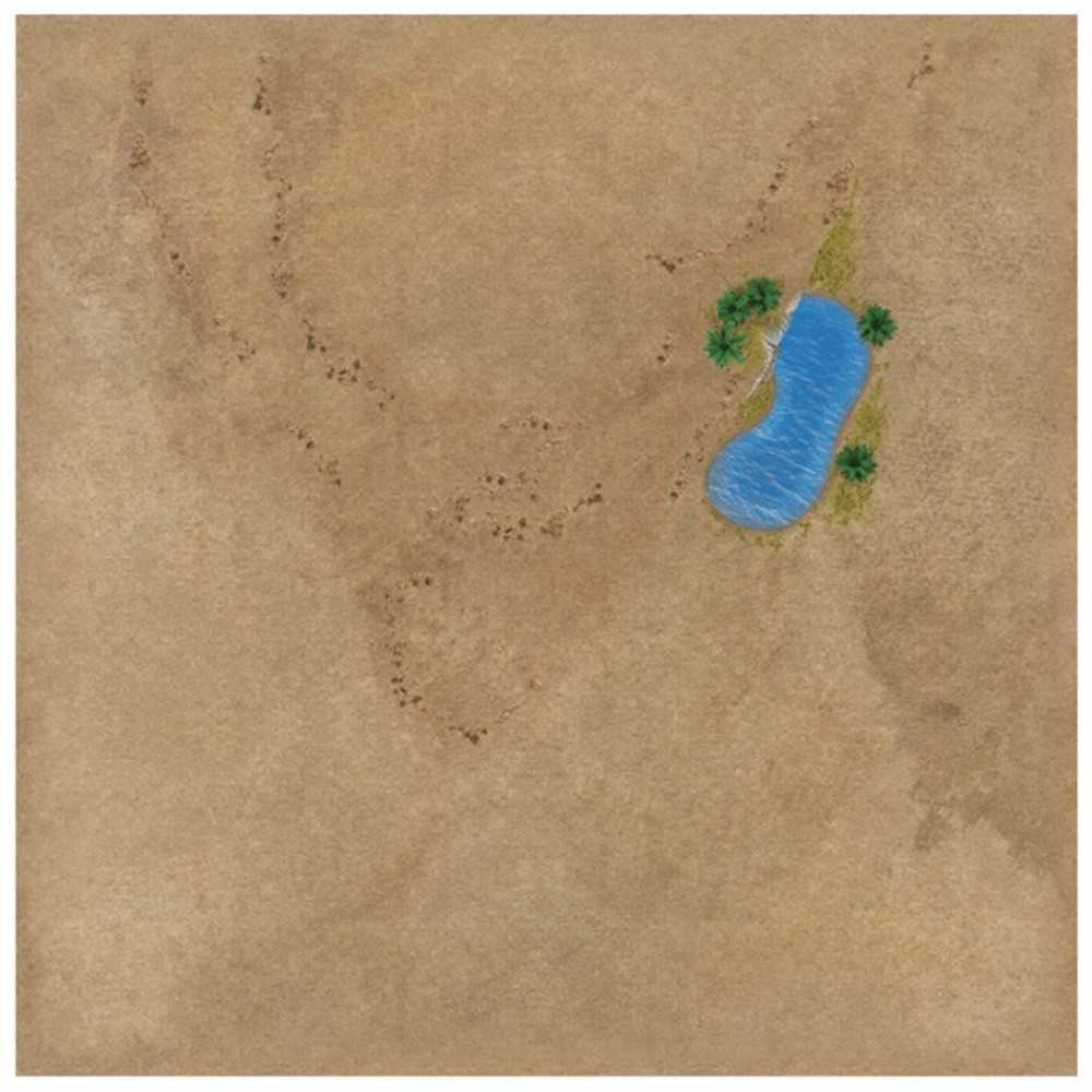 Tanks: Desert Game Mat 36" X 36"