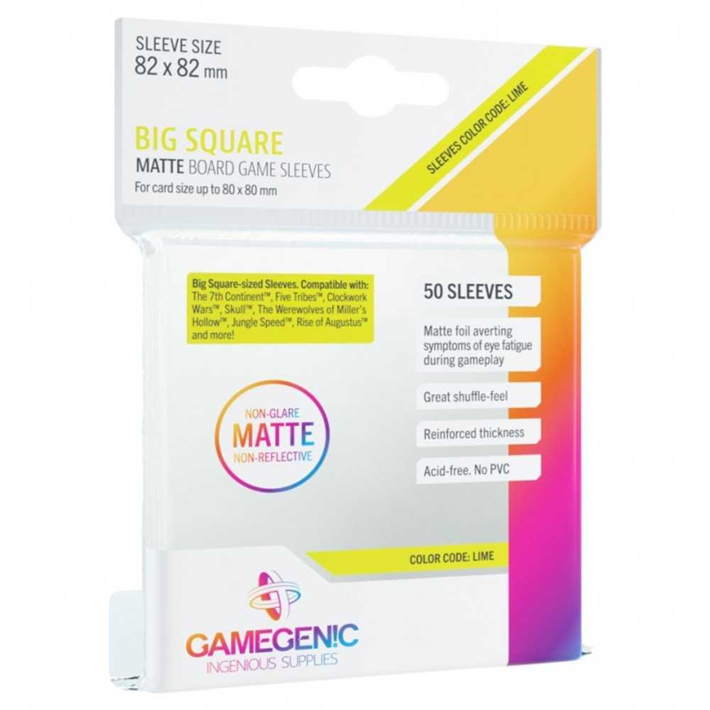Dp: Matte: Big Square Lime (50)