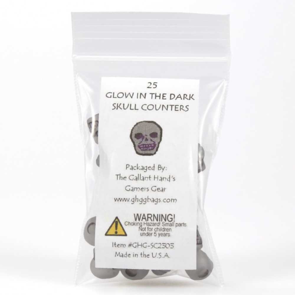 Skull Counters: Glow In The Dark