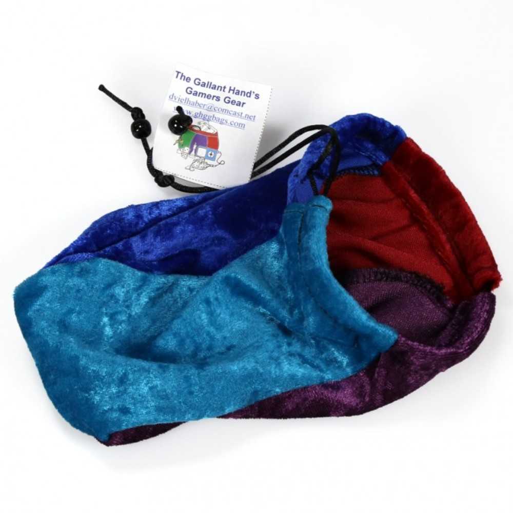Dice Bag: Velvet: Jester Colors