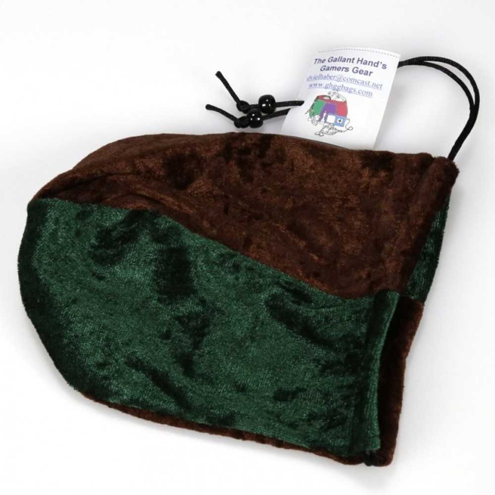 Dice Bag: Velvet: Br Forest