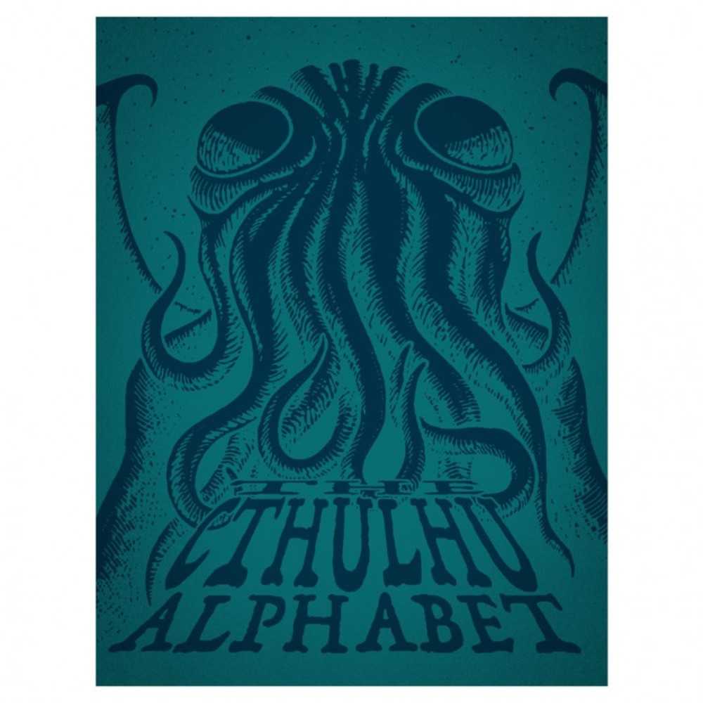 Cthulhu Alphabet: Cerulean Foil (Hardcover)