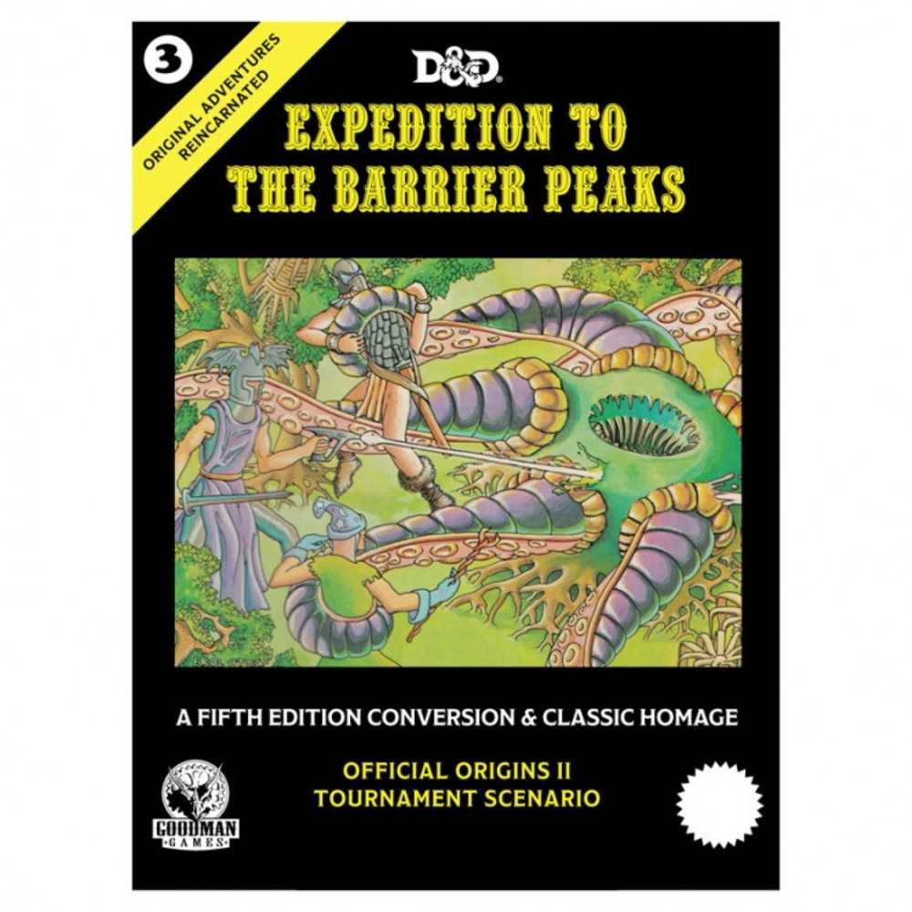 5 E: Oar #3: Expedition of the Barrier Peaks