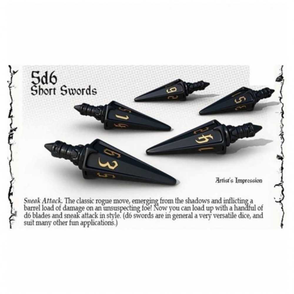 Dice: 5d6 Short Swords: Nightshade