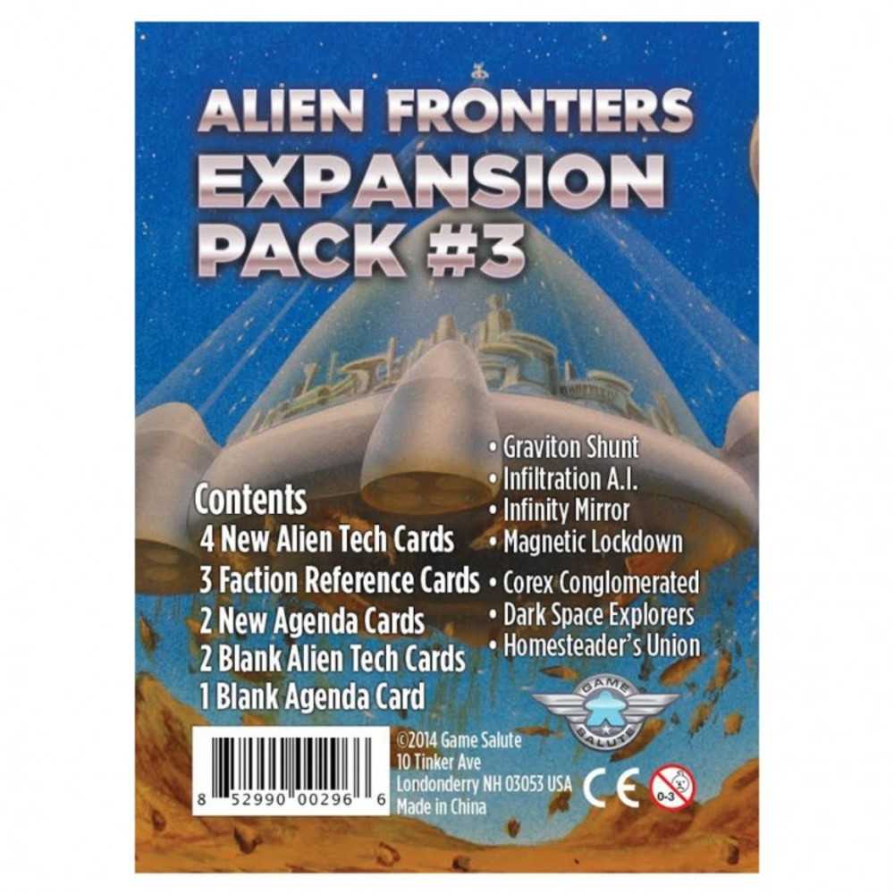 Alien Frontiers: Expansion Pack 3