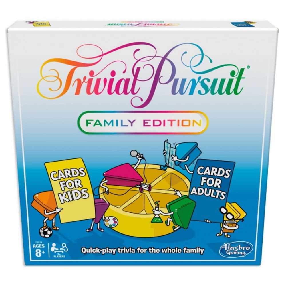 Trivial Pursuit Family Edition Board Game  