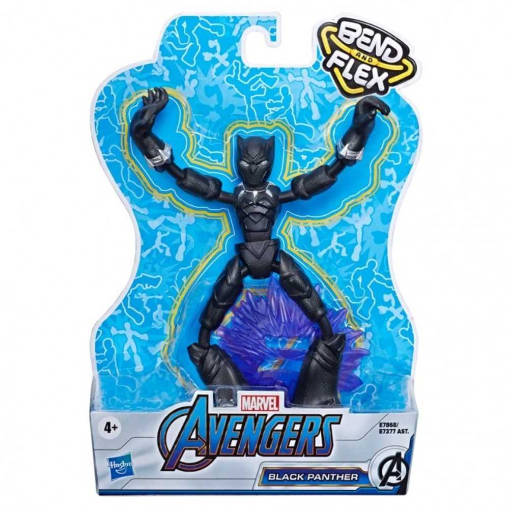 Avg: Bendy Black Panther Figure (8)