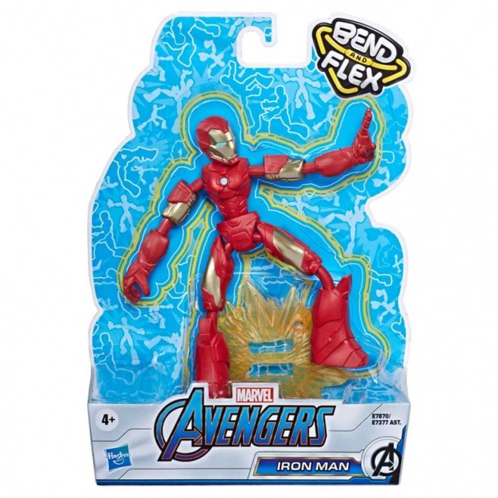 Avg: Bendy Iron Man Figure (8)