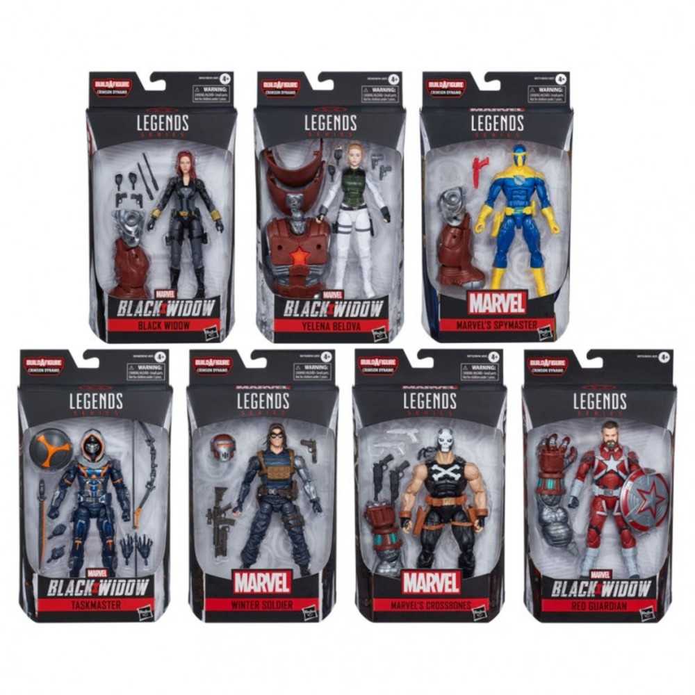 Mvl: Bw: 6" Legends Ast (8)