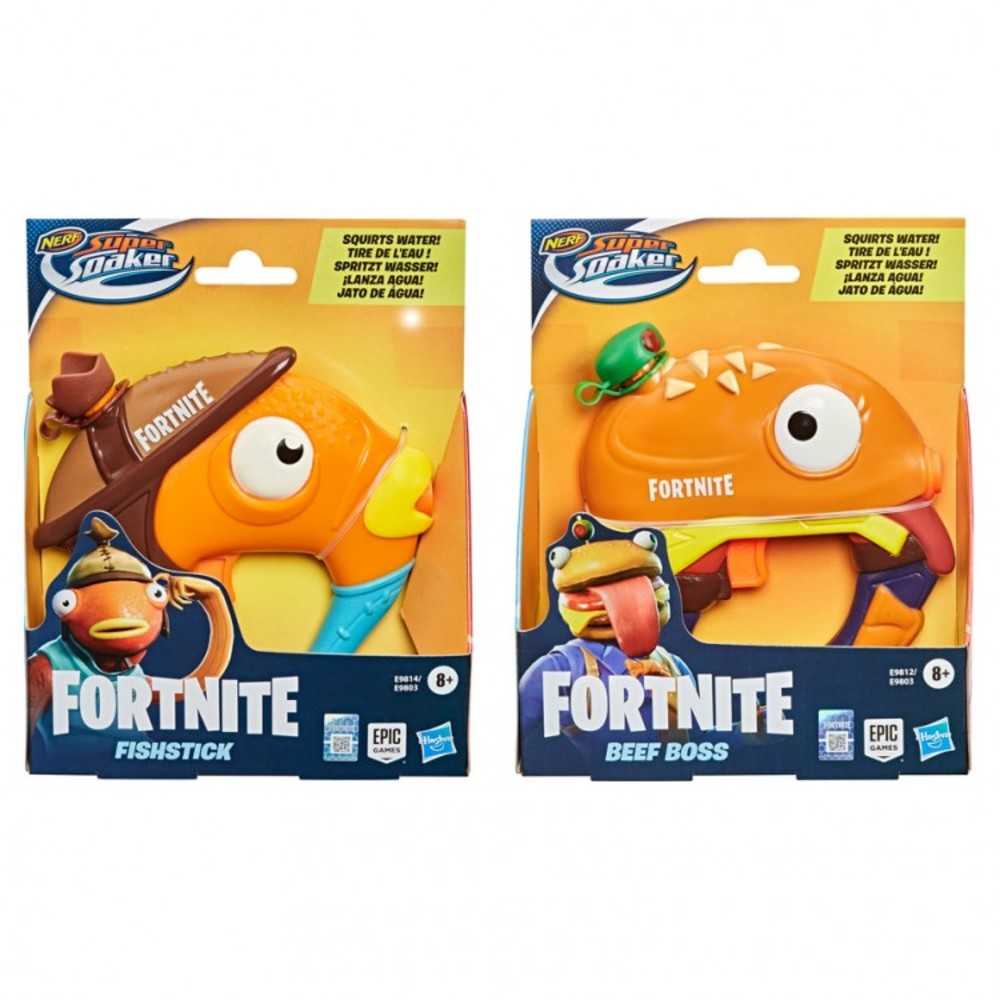 Nerf: Soa: Fortnite: Micro Soaker Ast(6)