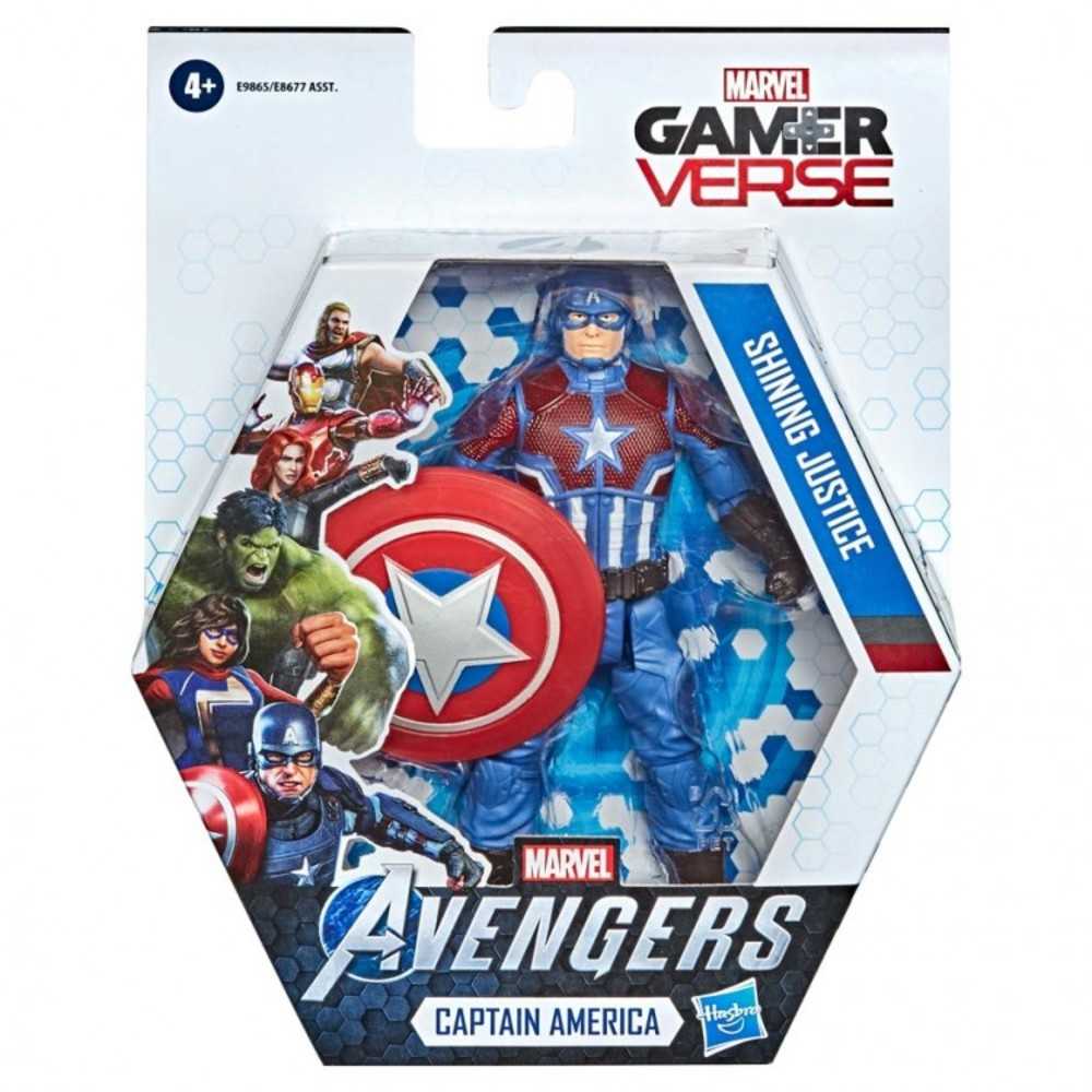 Avg: Mgv: 6" Capt America (8)