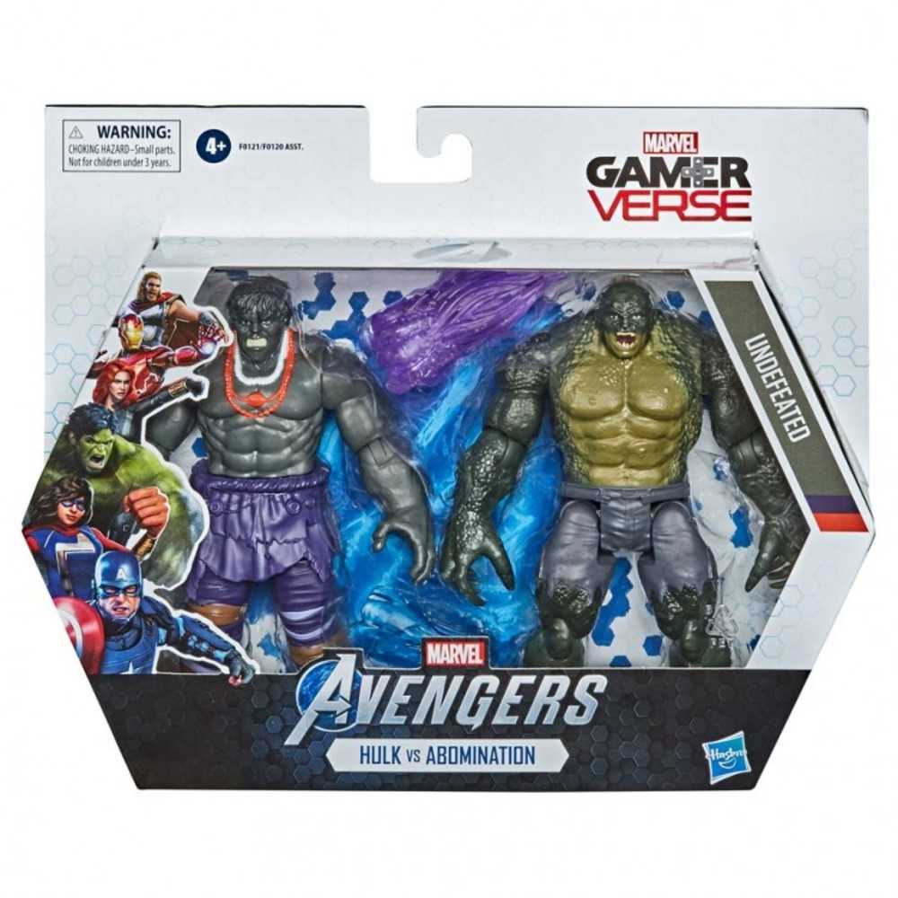 Avg: Mgv: 6" Hulk vs Abomination 2 Pk(6)