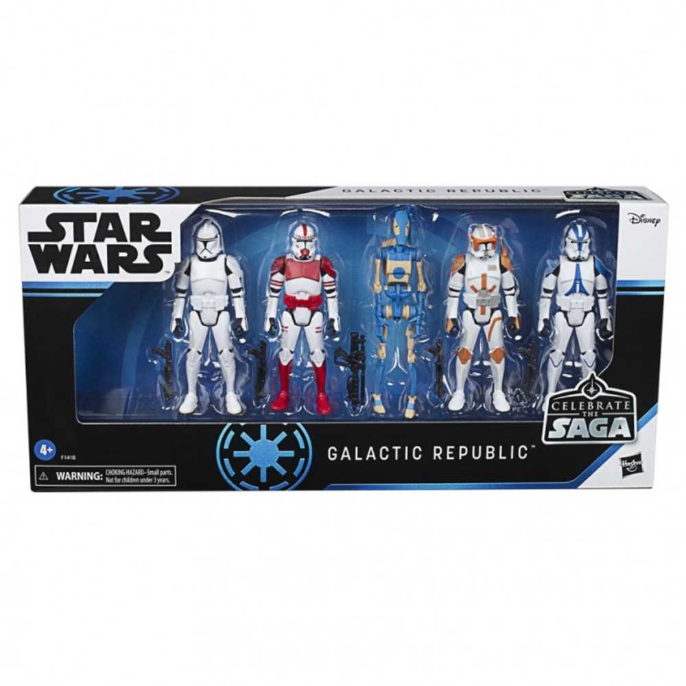 Star Wars: Cts: Galactic Republic Pk (4)
