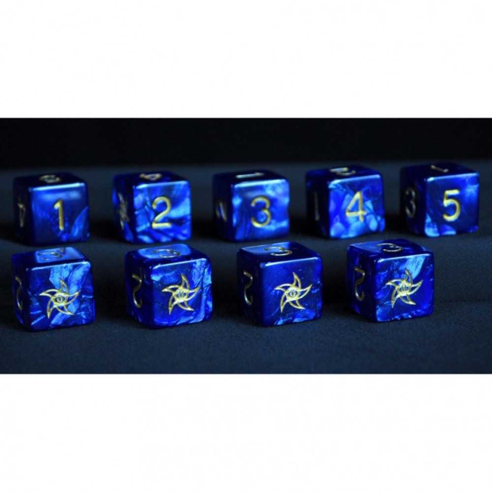 Elder Dice D6 Set: Astral Star Sign (9)