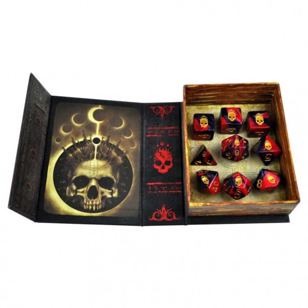Elder Dice D6 Set: Mark Of Necronomicon