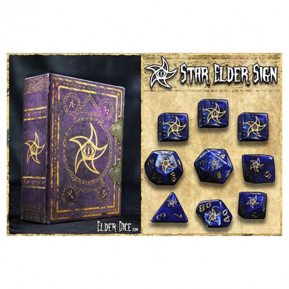Elder Dice 9 Set: Astral Star Sign