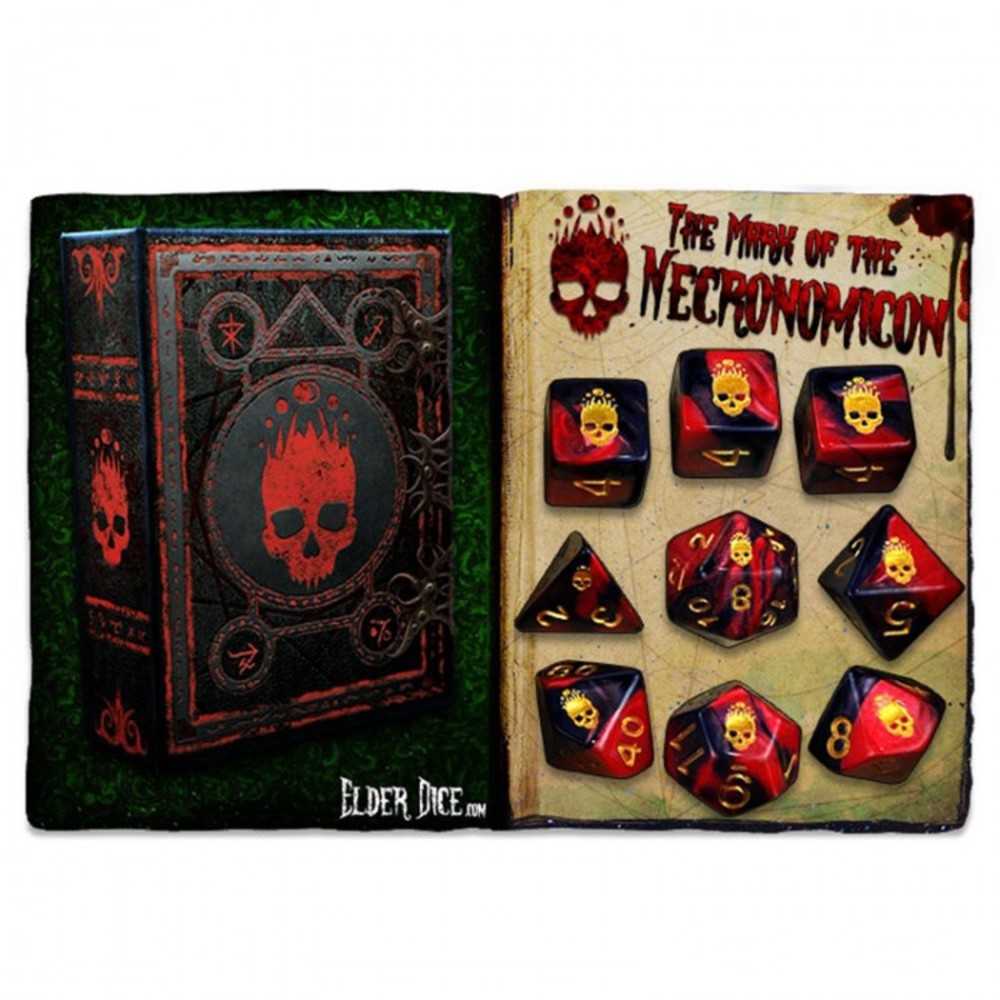 Elder Dice 9 Set: Mark Of Necronomicon