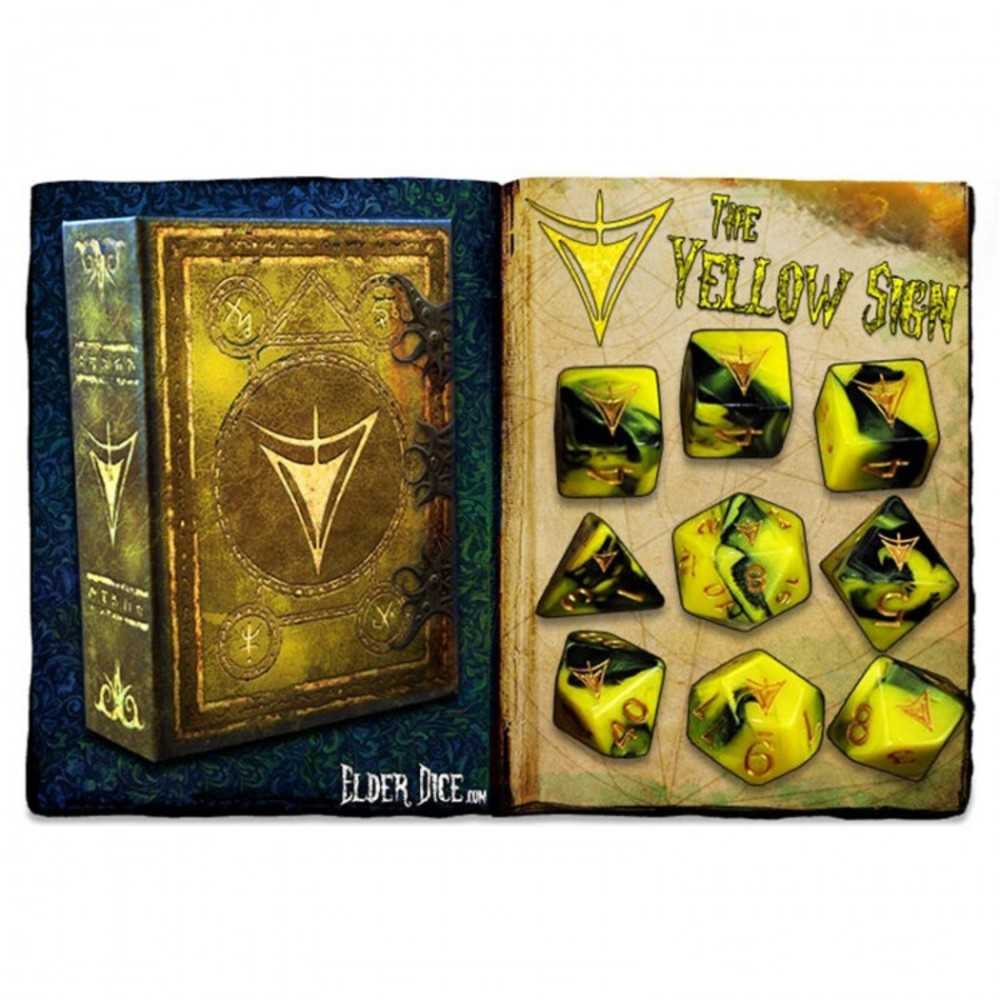Elder Dice 9 Set: Yellow Sign