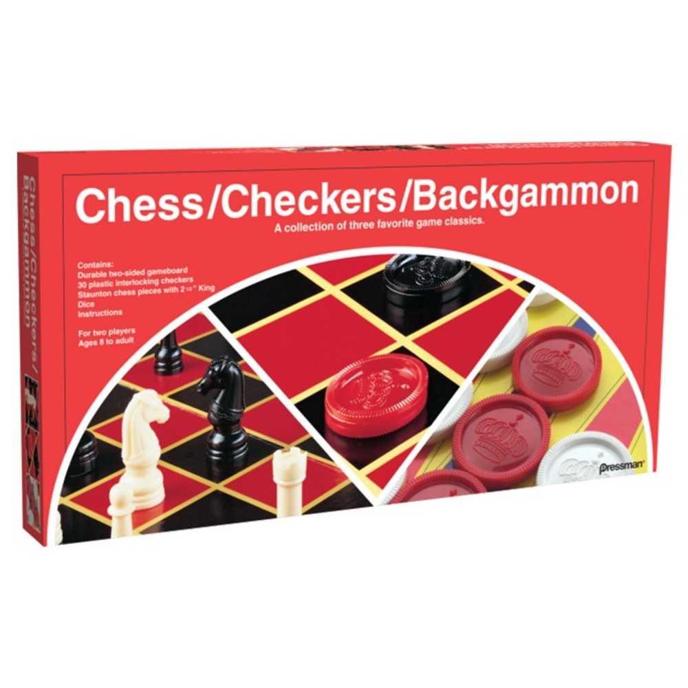 Checkers/Chess/Backgammon Folding Board