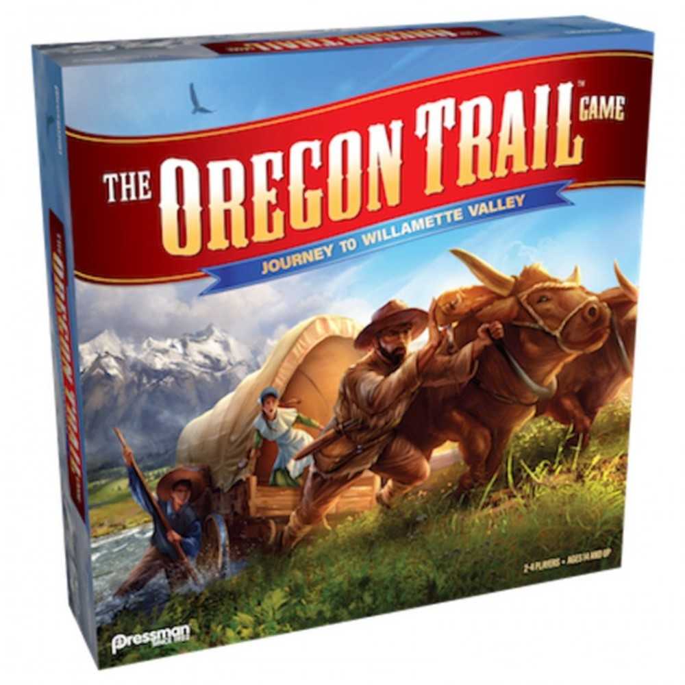 Oregon Trail Journey To Willamette Valley Board Game  (