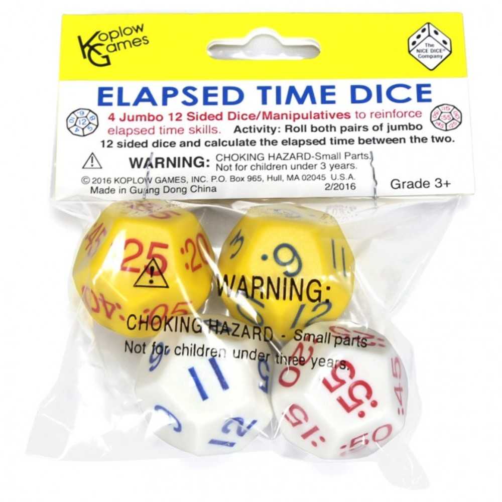 Elapsed Time Dice Set