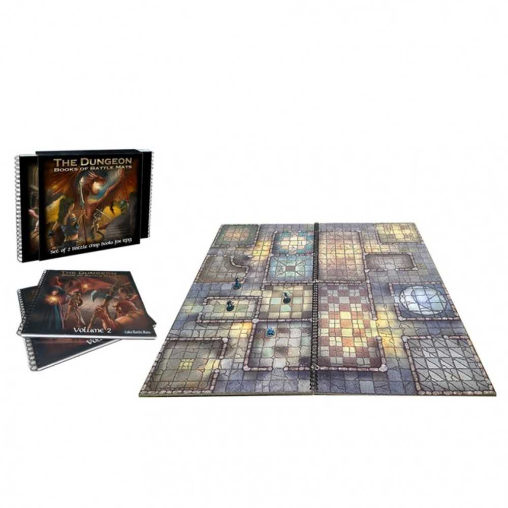 Dungeon Books Of Battle Mats