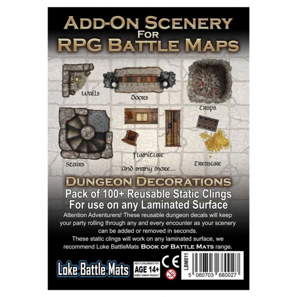Add On Role Playing Game Maps Dungeon Decorations