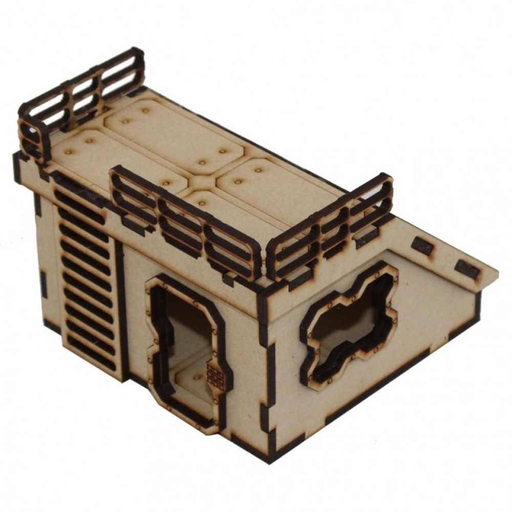 S38: 4"X4" Slantback Hab Housing