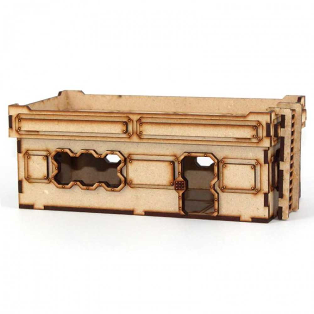 S38: 8"X4" Single Story Blockhouse