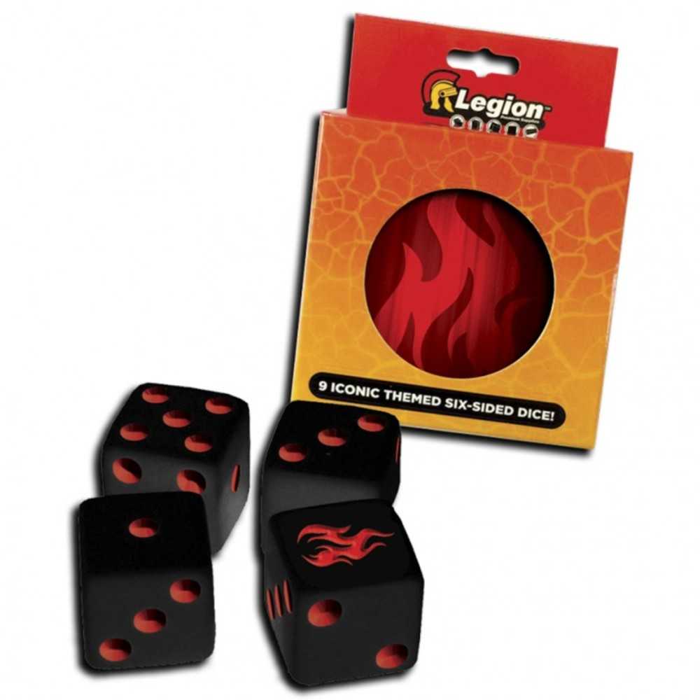 Iconic Dice Tins: Fire (9)