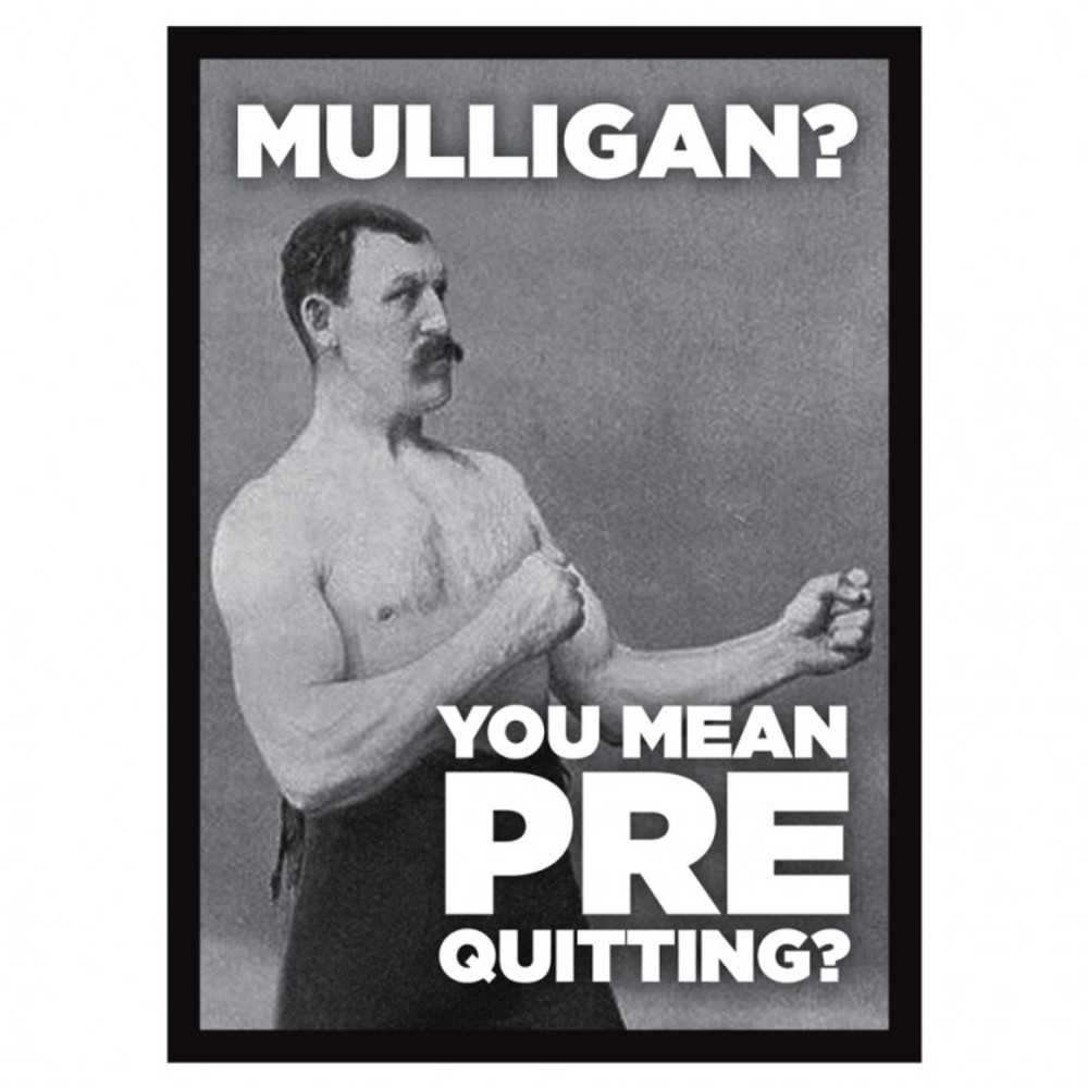 Dp: Double Matte Mulligan Man (50)