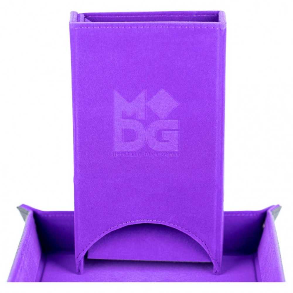 Dice Tower: Fold Up Velvet Pu