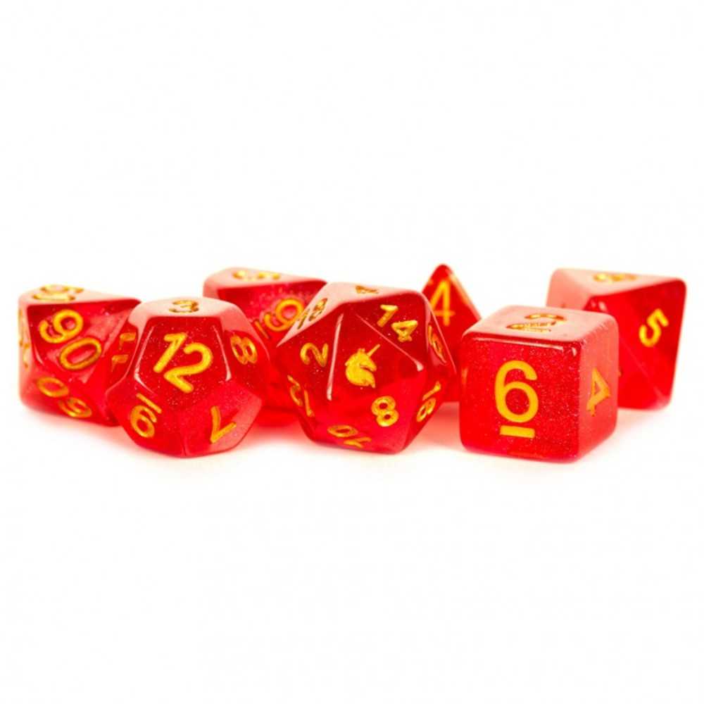 7 Set: Unicorn: Red