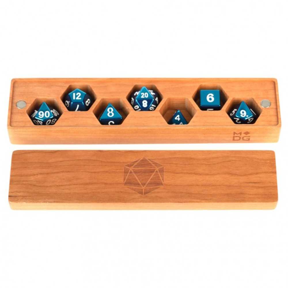 Wood Dice Vault: Cherry