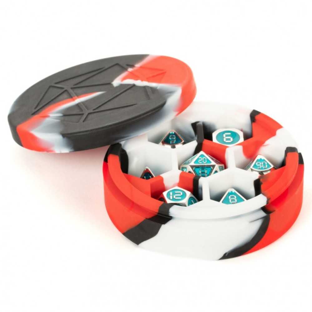 Silicone Round Dice Case: Rdbkwh