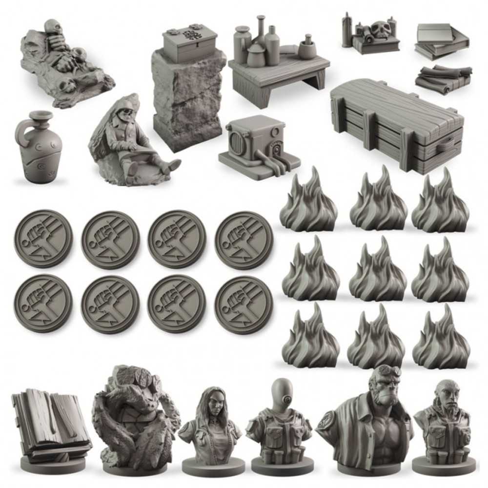 Hellboy: The Board Game Counter Upgrade