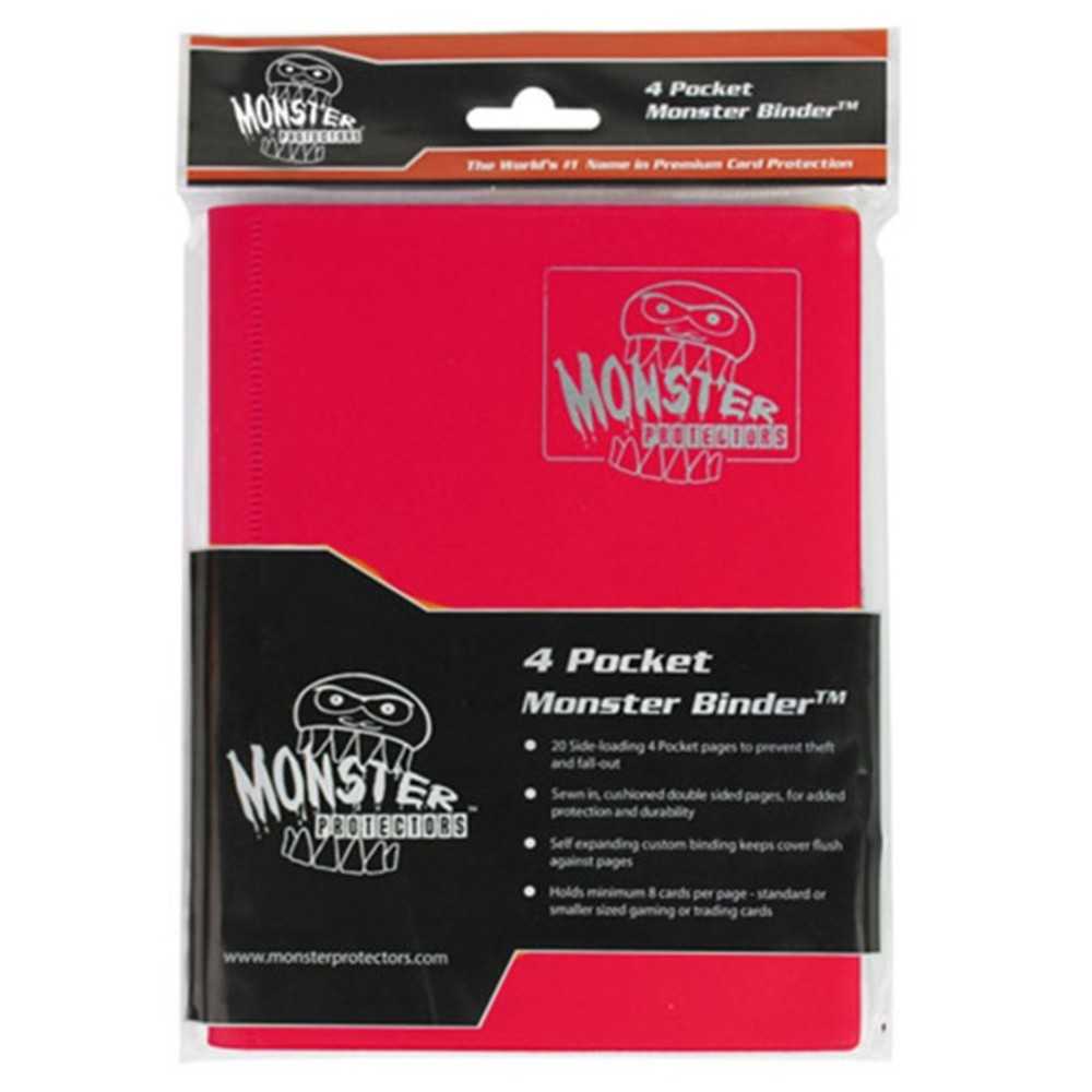 Binder: 4pkt: Monster: Matte Rd