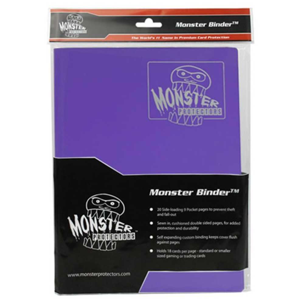 Binder: 9pkt: Monster: Matte Pu