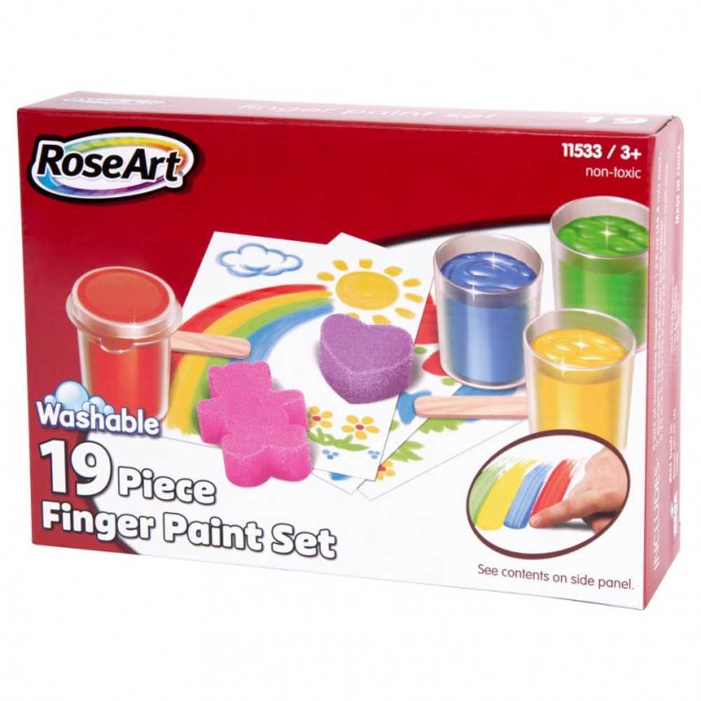 Ra: 4ct 1.5oz Finger Paint Set (4)